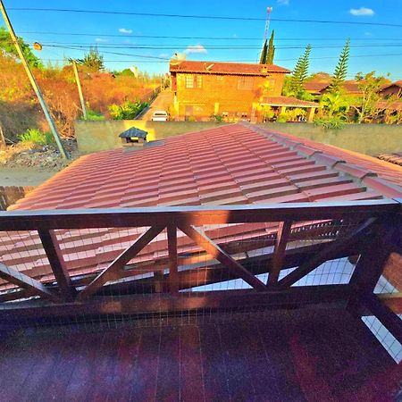 Chale Aconchegante Com Vista Para Piscina Gravata  Ngoại thất bức ảnh