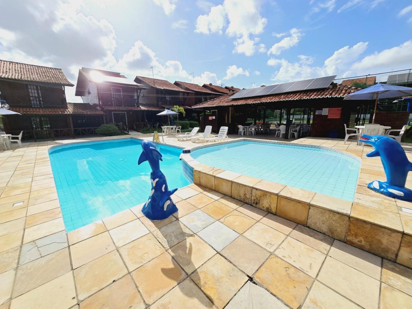 Chale Aconchegante Com Vista Para Piscina Gravata  Ngoại thất bức ảnh