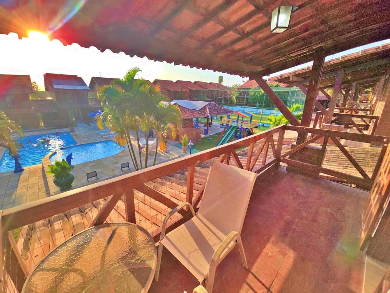 Chale Aconchegante Com Vista Para Piscina Gravata  Ngoại thất bức ảnh
